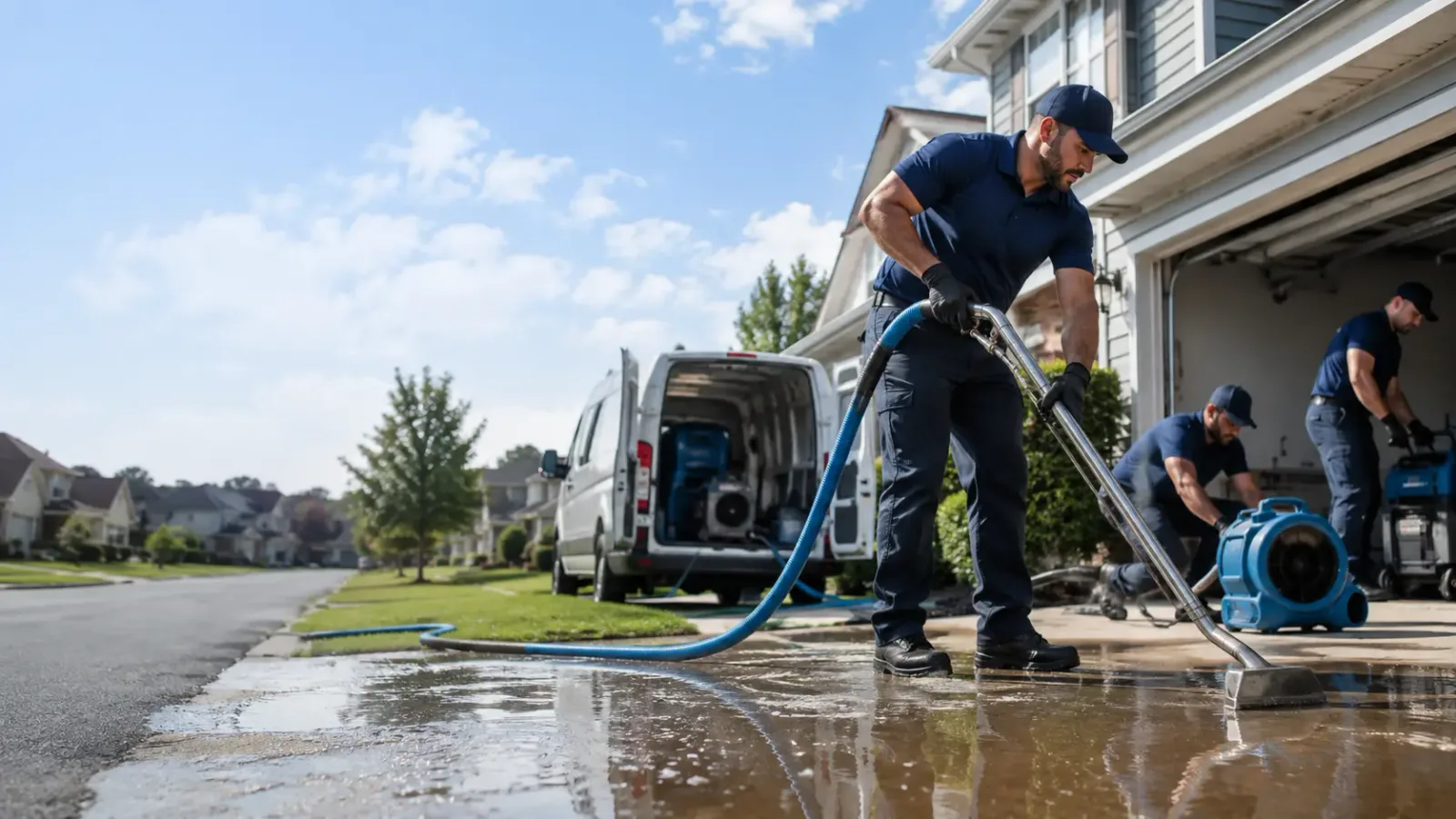 Flood Damage Restoration in Red Valley, AZ